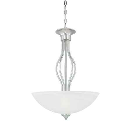 Thomas Tahoe 20'' Wide 3Light Pendant, Brushed Nickel SL823678